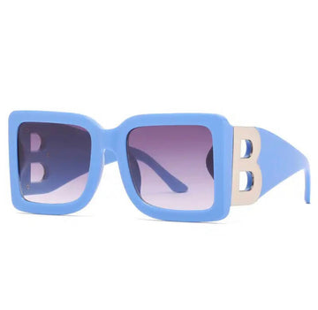 BIG B Style Y2K Luxury Oversized Sunglasses Blue
