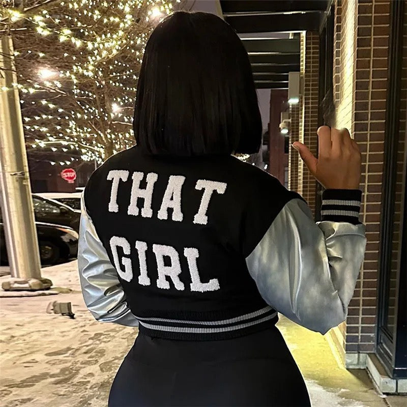 “That Girl” Varsity Jacket