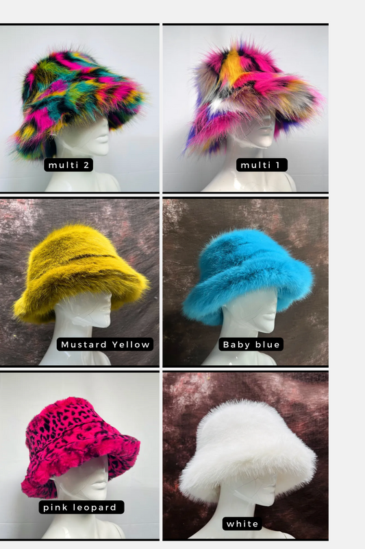 Fur Bucket Hat | Bossy Collections